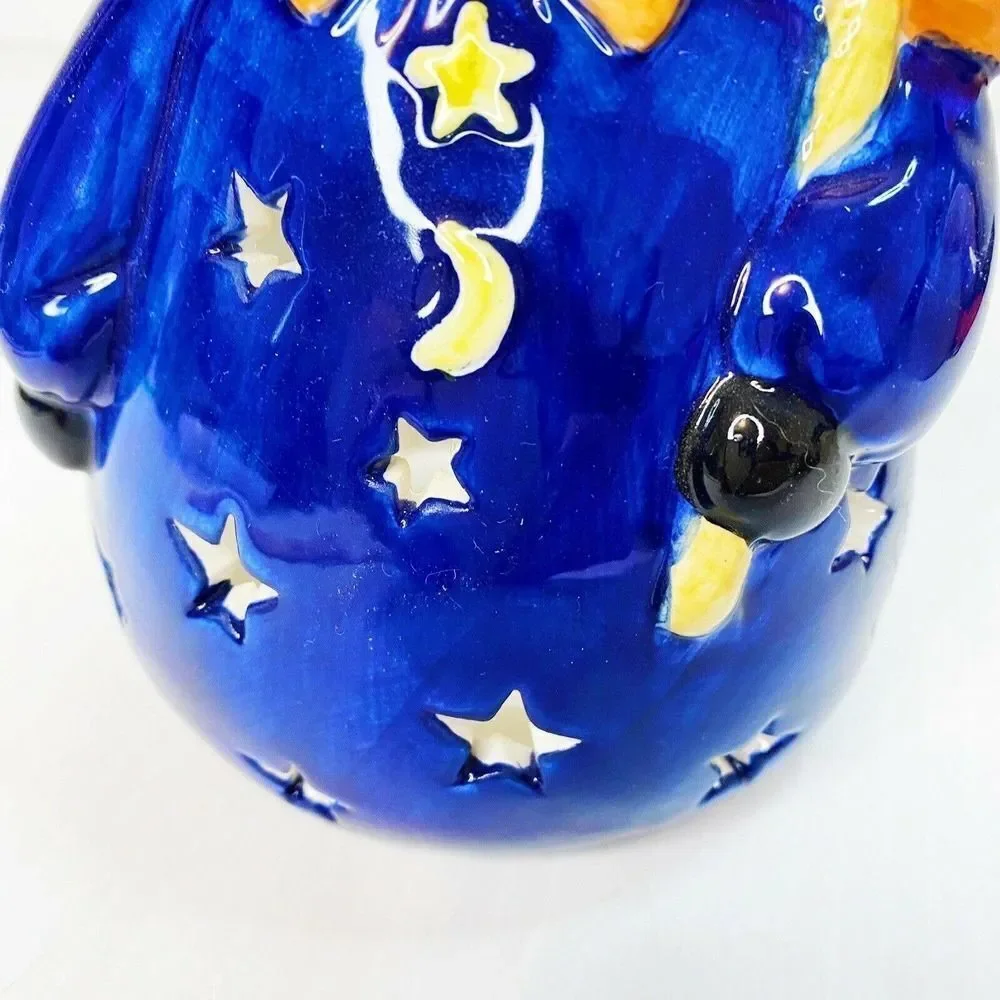 GANZ Halloween Black Cat Tea Light Holder